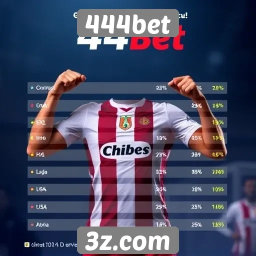 Estatísticas de popularidade do 444bet entre jogadores